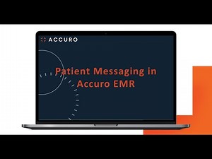 Patient Messaging in Accuro EMR