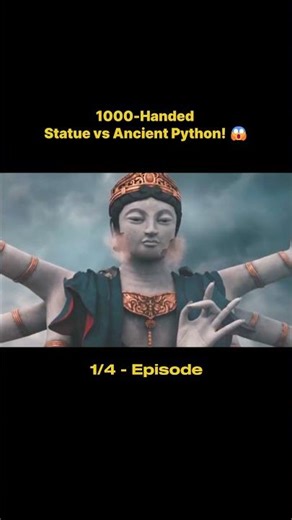 10,000-Year-Old Python vs Divine Statue | Part 1 #MovieClips #Shorts