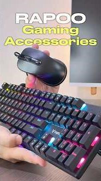 Rapoo V260PRO + GK500 Unboxing: Budget Gaming Mouse and Mechanical Keyboard