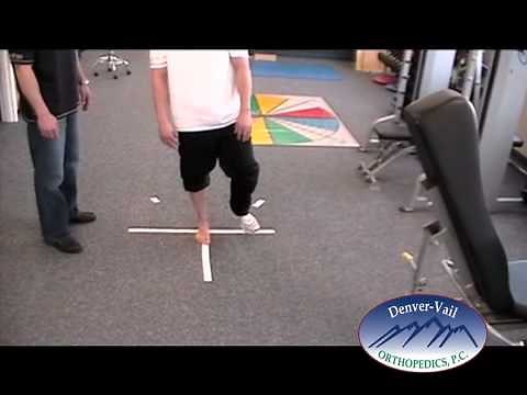 Ankle Sprains- Part 4 - Proprioception - Balance