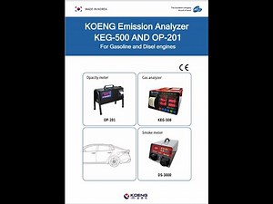 Diesel Smoke Tester / Opacity Smoke Meter OP-201 High quality www.koeng.com