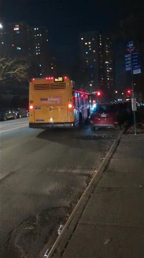 MTA New York City Bus 2019 Nova LFS #8743 departing on the BX30.