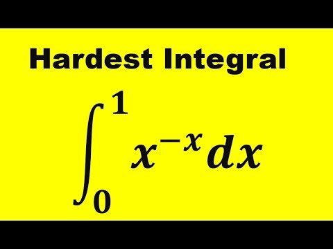 Hardest Integral Challenge | integration of x to the power -x | by sumit sharma
