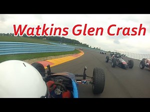Formula Vee Crash Watkins Glen 2016 - Challenge Cup Race 1