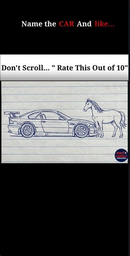 10 min BMW M3 GTR Drawing ✨🎨 ‪@CarGuy-Drawing‬