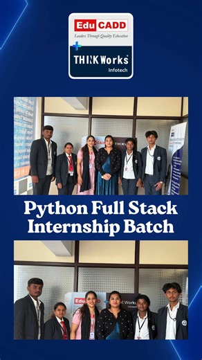 THINKWorks Mysuru on Instagram: "Become an industry-ready developer with our Python Full Stack Development Internship in ThinkworksMysuru! Learn to build real-world applications using Python, Django/Flask, HTML, CSS, JavaScript, SQL, APIs, and Git with expert mentorship and hands-on projects. 🎓 Get certification, real-time project experience, placement support, and interview preparation to kickstart your career as a Python Developer, Full Stack Developer, or Web Developer.🎯 Suitable for Studen