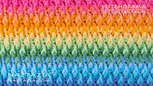 How to Crochet Alpine Stitch