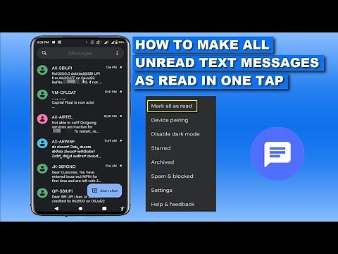 How to Mark All Unread Text Messages As Read on Android