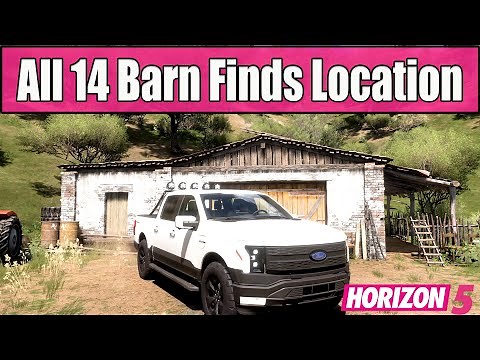 Forza Horizon 5 All 14 Barn Finds Location - Get Hidden Cars