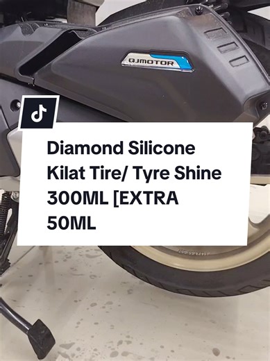 Cover filter motor nampak kusam? Sekali sapu terus naik seri ✨ Diamond Silicone Kilat – kilat tahan lama, kalis air Sesuai untuk cover filter, plastik motor & rim Nak motor nampak kemas macam baru? Try ni. #fyp #fypmalaysia #tiktokshop #motorkilat #siliconewax
