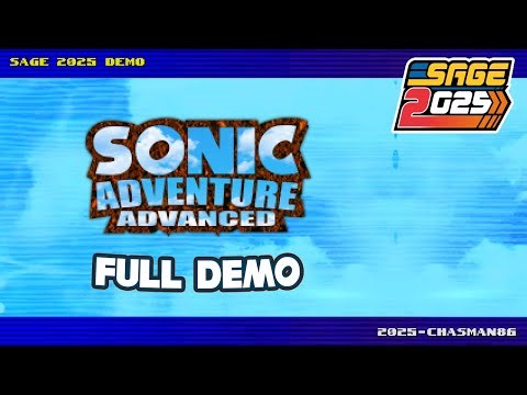 Sonic Adventure Advanced - SAGE 2025 Demo Playthrough