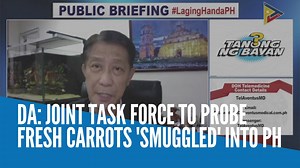 7.5K views · 21 reactions | The Department of Agriculture assures Monday, September 27, 2021, that reports of fresh carrots being smuggled into the country – and flooding the local market – will be investigated by the government. Video by PTV/kga | INQUIRER.net | Facebook