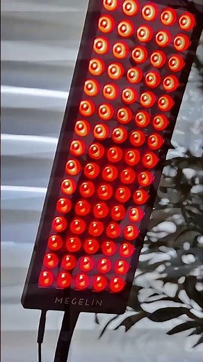 Megelin Red and Infrared Light Therapy Lamp