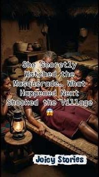 THE WOMAN WHO SAW THE MASQUERADE 😱 | She Gave Birth to an IDOL