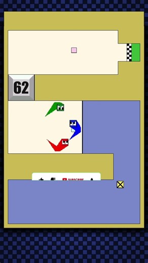 Epic Color Race Who's first?#colorrace #gamers #winner #blue #red #green #challenge #shorts #yellow