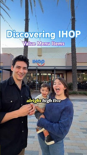 @IHOP 🥞 My kids first time ❤️ Trying their legendary Value Menu #IHOPpartner