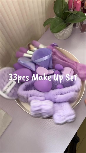 33pcs Makeup Set: Compact Starter Kit for Everyday Looks