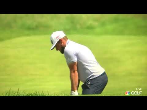 Tyrrell Hatton breaks club at The Open