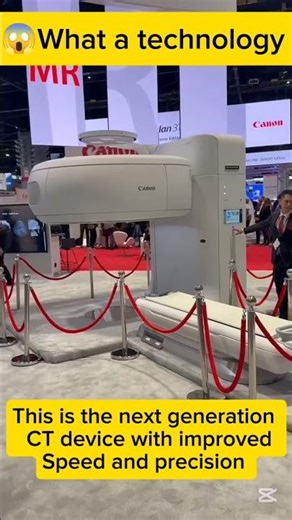 Vertical Gantry CT Machine by Canon #radiology #ctscan #canon #radiography #mri #xray #radiographer