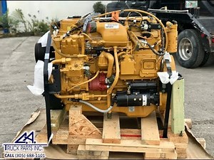 BRAND NEW Caterpillar C7 Diesel Engine 370 HP WALK AROUND Serial # RMF08281 | CA TRUCK PARTS