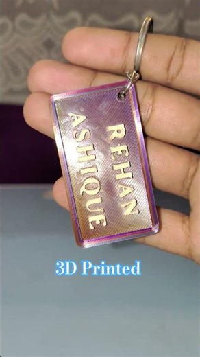 3d printed name key chain #gift #keychain