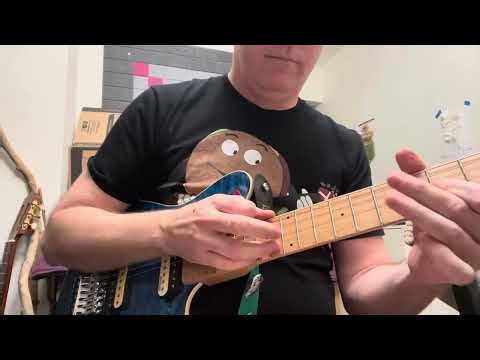“Jump” by Van Halen keyboard solo on guitar