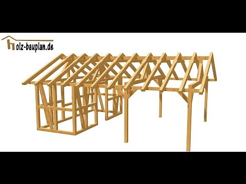 Carport einfach selber bauen!