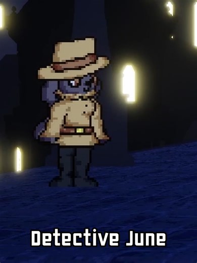 Cool Characters Our Players Make: Episode 2: Detective June! #smackstudio #indiegaming #fightinggame #steamworkshop #pcgaming #platformfighter #platfighter