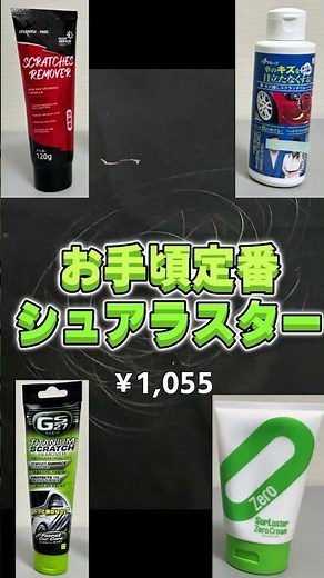 I bought a suspicious car scratch remover I saw in a YouTube ad.