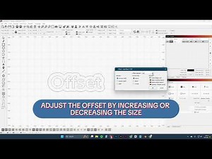Offset Text LightBurn