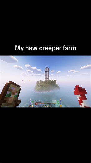 My new creeper farm#fyp #fypシ゚viral #fypシ #minecraft