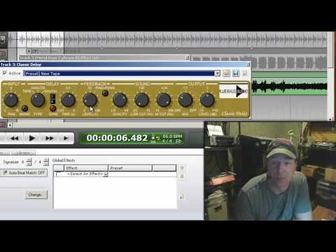 Mixcraft Studio Tips - Getting A Great Guitar Sound Part 2/2