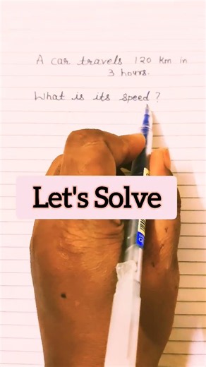 ⚡ Can you solve this Physics numerical in 10 seconds? #brainlearning #physcisnumericals #findspeed