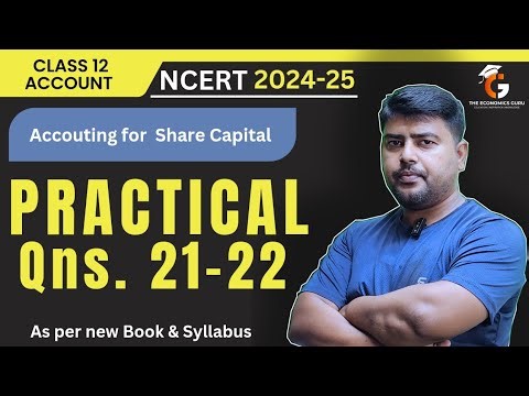 Qns 21-22 l Forfeiture and Reissue of shares l NCERT Class 12 Accounts