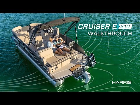 Electric Pontoon Boat Walkthrough | Harris Cruiser E210