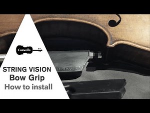 String Vision. How to install on a cello bow