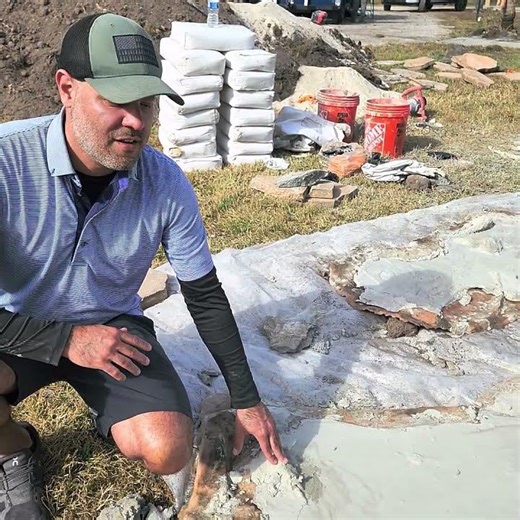 Epic Waterfall Build Begins! Pouring Custom Concrete Panels From Scratch