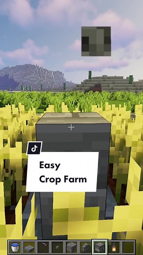 Minecraft Easy Crop Farm Tutorial