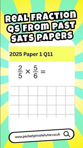 Year 6 SATs: Fractions #maths #fractions #year6