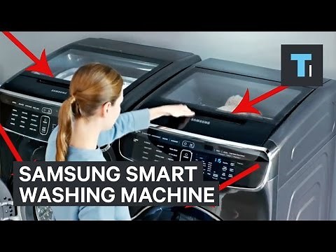 Samsung's smart FlexWash FlexDry washing machine