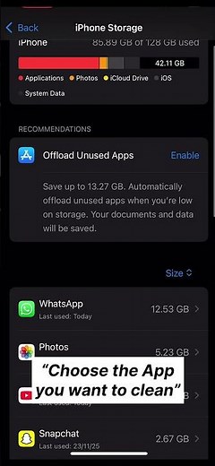 How to Clear Cache on iPhone Without Losing Data #iPhoneCache #iPhoneTips #iPhoneStorage #TechTips