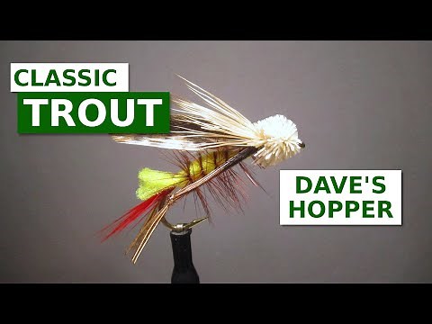 Fly Tying a Dave's Hopper (Classic Terrestrial Pattern)