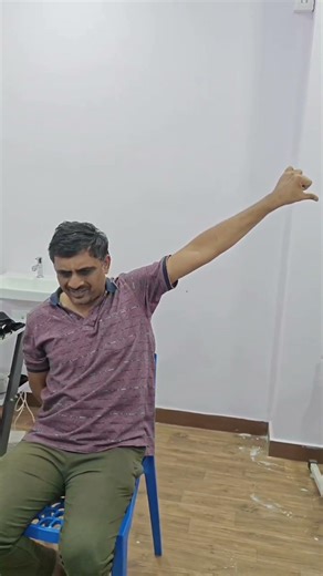 Shoulder ROM exercise in Adhesive capsulitis#motivation #physiogenix #physiotherapy #shoulderehab