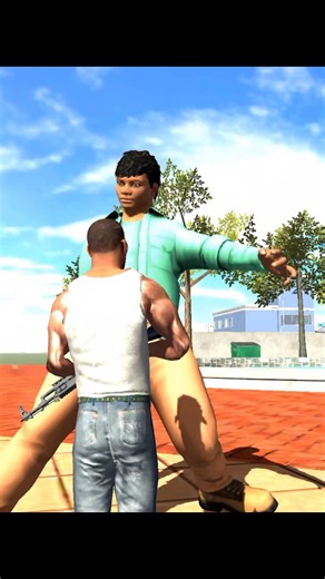 Franklin Become Bull 🤯 || INDIAN BIKE DRIVING 3D #indianbikedriving3d #shots #viral