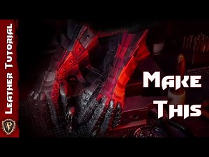 Making The Berserk Gauntlets (Leather Version)