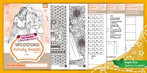 Wedding Guest Activity Booklet (Ages 9 - 11)