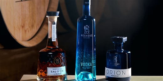 Pegasus Distillerie’s Sustainably-Made Spirits Set to Make Their US Debut