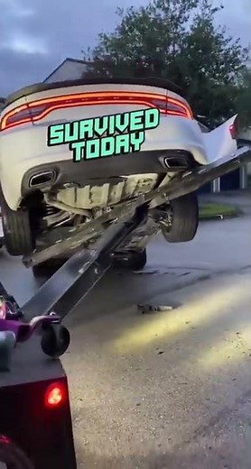Trying To Drive Off The Repo Truck