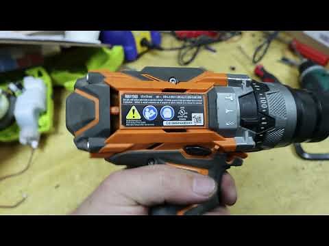 Ridgid Hammer Drill Repair and Chuck Replacement
