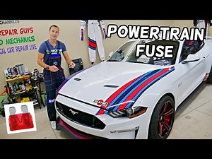 FORD MUSTANG POWERTRAIN CONTROL MODULE FUSE LOCATION REPLACEMENT 2015 2016 2017 2018 2019 2020 2021